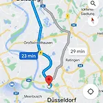 Naehe Duesseldorf Messe Expo, Airport, Train Station Apartmán *